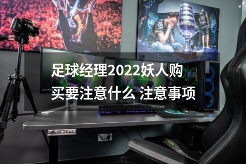 足球经理2022妖人购买要注意什么 注意事项-第1张-游戏资讯-智辉网络