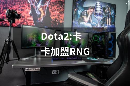 Dota2:卡卡加盟RNG-第1张-游戏资讯-智辉网络