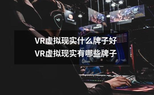 VR虚拟现实什么牌子好 VR虚拟现实有哪些牌子-第1张-游戏资讯-智辉网络