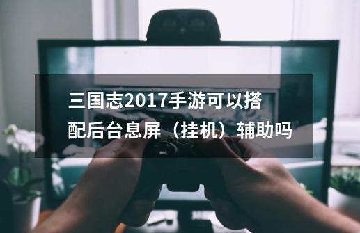 三国志2017手游可以搭配后台息屏（挂机）辅助吗-第1张-游戏资讯-智辉网络