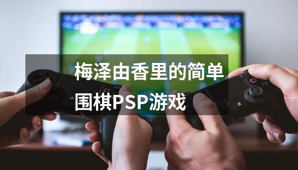 梅泽由香里的简单围棋PSP游戏-第1张-游戏资讯-智辉网络