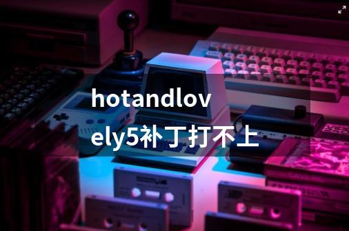 hotandlovely5补丁打不上-第1张-游戏资讯-智辉网络