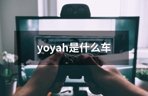 yoyah是什么车-第1张-游戏资讯-智辉网络