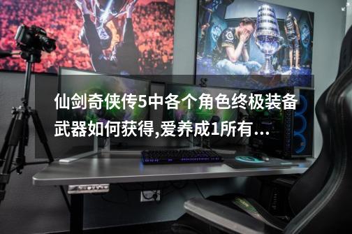 仙剑奇侠传5中各个角色终极装备/武器如何获得,爱养成1所有攻略大全-第1张-游戏资讯-智辉网络