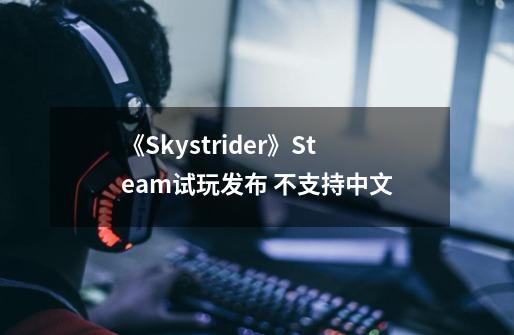 《Skystrider》Steam试玩发布 不支持中文-第1张-游戏资讯-智辉网络