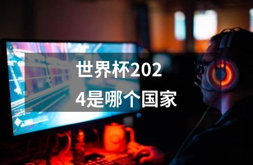 世界杯2024是哪个国家-第1张-游戏资讯-智辉网络