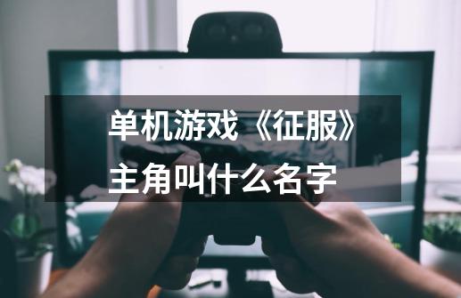 单机游戏《征服》主角叫什么名字-第1张-游戏资讯-智辉网络