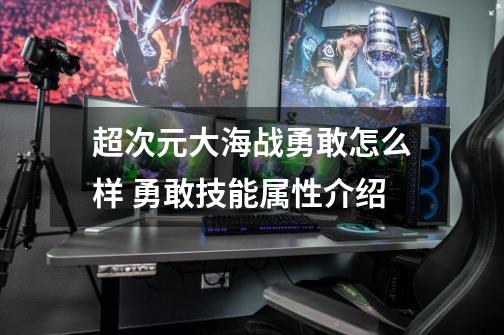 超次元大海战勇敢怎么样 勇敢技能属性介绍-第1张-游戏资讯-智辉网络