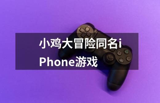 小鸡大冒险同名iPhone游戏-第1张-游戏资讯-智辉网络