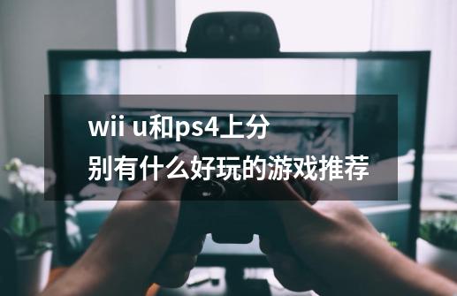 wii u和ps4上分别有什么好玩的游戏推荐-第1张-游戏资讯-智辉网络