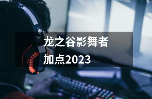 龙之谷影舞者加点2023-第1张-游戏资讯-智辉网络