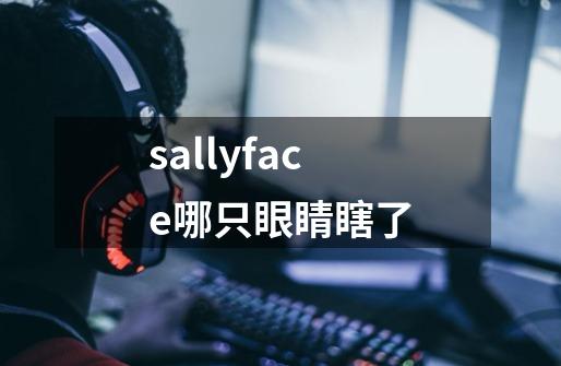 sallyface哪只眼睛瞎了-第1张-游戏资讯-智辉网络