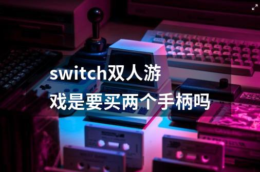 switch双人游戏是要买两个手柄吗-第1张-游戏资讯-智辉网络