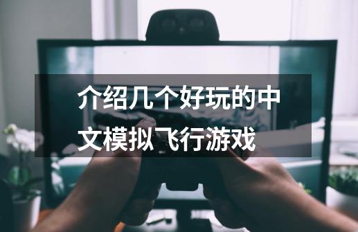 介绍几个好玩的中文模拟飞行游戏-第1张-游戏资讯-智辉网络