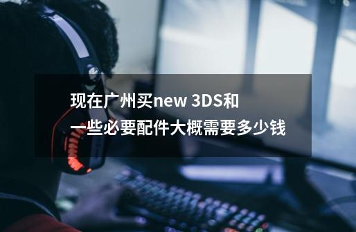 现在广州买new 3DS和一些必要配件大概需要多少钱-第1张-游戏资讯-智辉网络