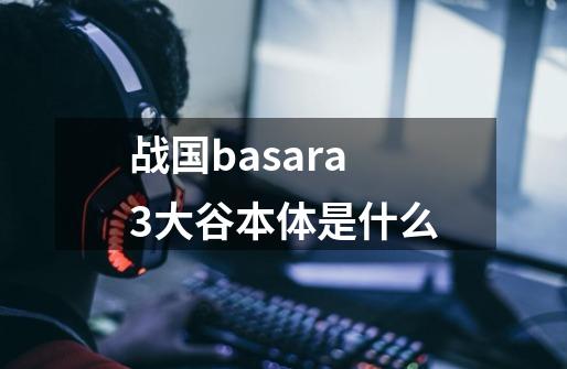 战国basara3大谷本体是什么-第1张-游戏资讯-智辉网络