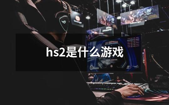 hs2是什么游戏-第1张-游戏资讯-智辉网络