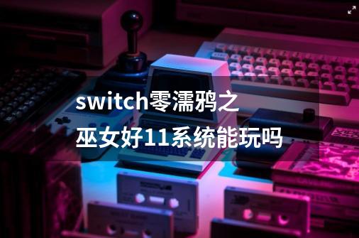 switch零濡鸦之巫女好11系统能玩吗-第1张-游戏资讯-智辉网络