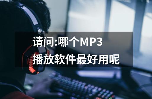 请问:哪个MP3播放软件最好用呢-第1张-游戏资讯-智辉网络