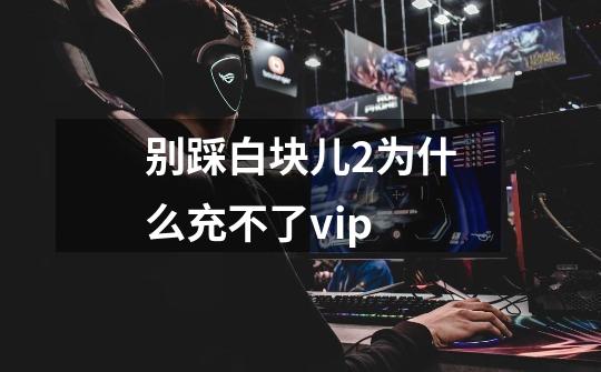 别踩白块儿2为什么充不了vip-第1张-游戏资讯-智辉网络