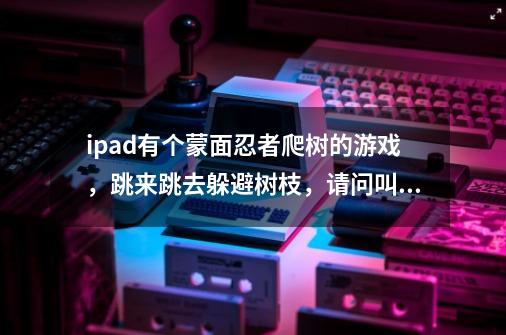 ipad有个蒙面忍者爬树的游戏，跳来跳去躲避树枝，请问叫什么名字-第1张-游戏资讯-智辉网络