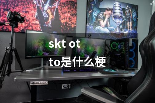 skt otto是什么梗-第1张-游戏资讯-智辉网络