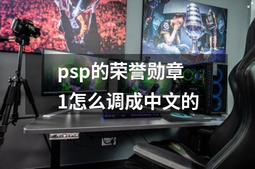 psp的荣誉勋章1怎么调成中文的-第1张-游戏资讯-智辉网络