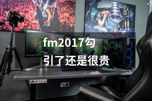 fm2017勾引了还是很贵-第1张-游戏资讯-智辉网络