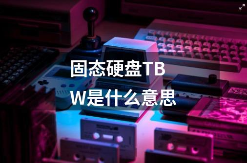 固态硬盘TBW是什么意思-第1张-游戏资讯-智辉网络