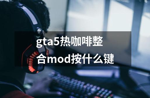 gta5热咖啡整合mod按什么键-第1张-游戏资讯-智辉网络