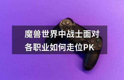 魔兽世界中战士面对各职业如何走位PK-第1张-游戏资讯-智辉网络