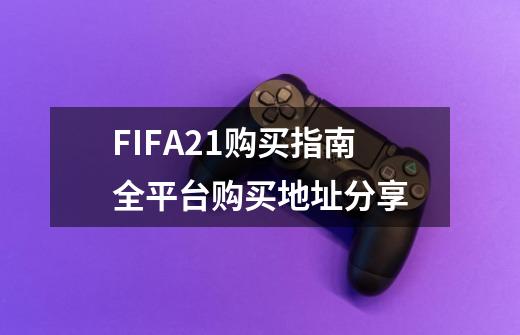 FIFA21购买指南全平台购买地址分享-第1张-游戏资讯-智辉网络