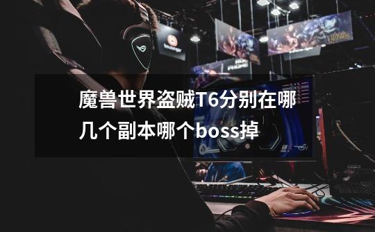 魔兽世界盗贼T6分别在哪几个副本哪个boss掉-第1张-游戏资讯-智辉网络