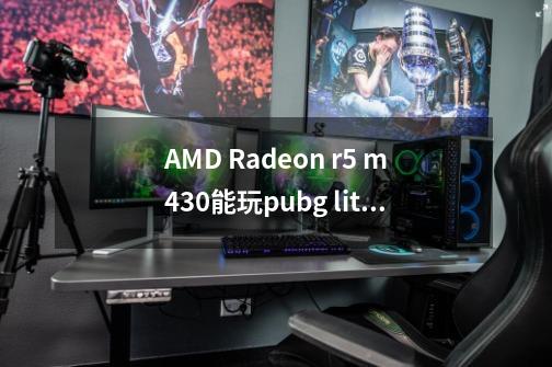 AMD Radeon r5 m430能玩pubg lite(绝地求生低配版本)的非常低画质吗-第1张-游戏资讯-智辉网络