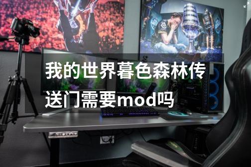 我的世界暮色森林传送门需要mod吗-第1张-游戏资讯-智辉网络