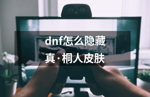 dnf怎么隐藏真·桐人皮肤-第1张-游戏资讯-智辉网络