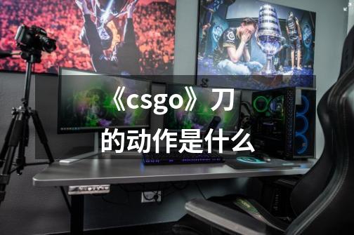 《csgo》刀的动作是什么-第1张-游戏资讯-智辉网络