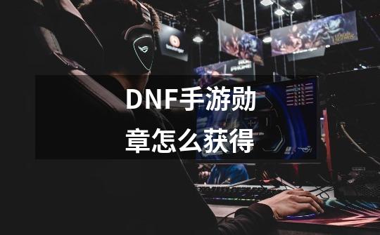 DNF手游勋章怎么获得-第1张-游戏资讯-智辉网络