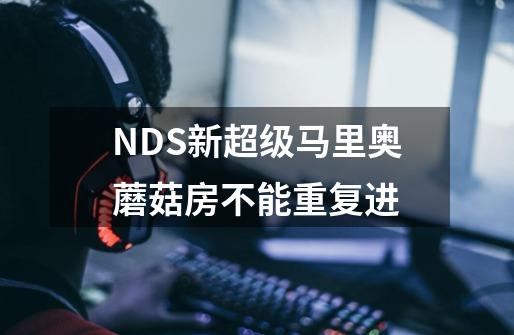 NDS新超级马里奥蘑菇房不能重复进-第1张-游戏资讯-智辉网络