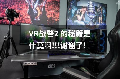 VR战警2 的秘籍是什莫啊!!!谢谢了!-第1张-游戏资讯-智辉网络