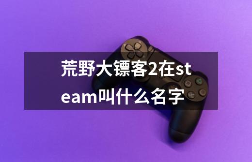 荒野大镖客2在steam叫什么名字-第1张-游戏资讯-智辉网络