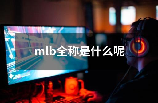 mlb全称是什么呢-第1张-游戏资讯-智辉网络