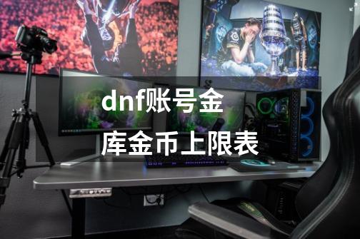 dnf账号金库金币上限表-第1张-游戏资讯-智辉网络