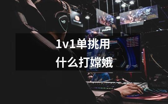 1v1单挑用什么打嫦娥-第1张-游戏资讯-智辉网络