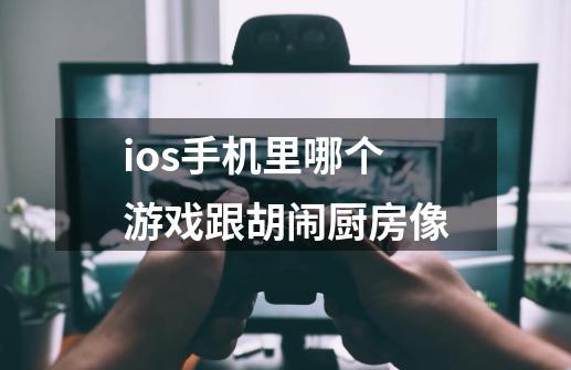 ios手机里哪个游戏跟胡闹厨房像-第1张-游戏资讯-智辉网络