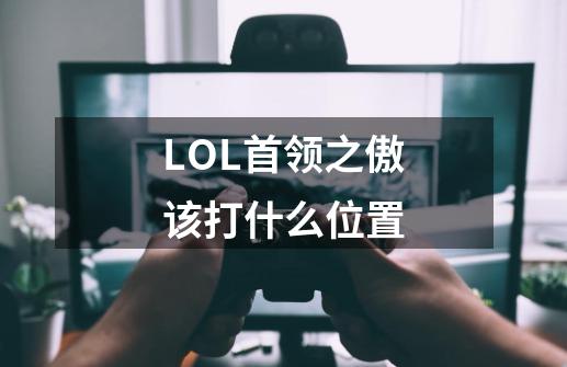 LOL首领之傲该打什么位置-第1张-游戏资讯-智辉网络