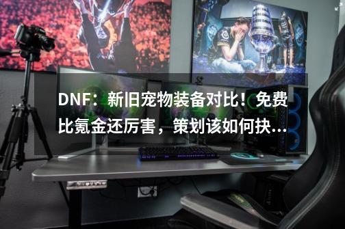 DNF：新旧宠物装备对比！免费比氪金还厉害，策划该如何抉择？-第1张-游戏资讯-智辉网络