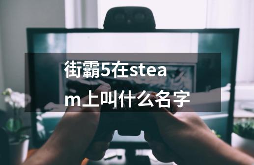 街霸5在steam上叫什么名字-第1张-游戏资讯-智辉网络