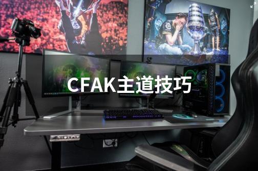 CFAK主道技巧-第1张-游戏资讯-智辉网络