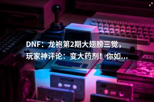 DNF：龙袍第2期大翅膀三觉，玩家神评论：变大药剂！你如何评论-第1张-游戏资讯-智辉网络